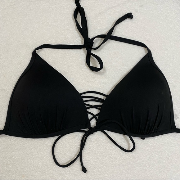 H&M Black Triangle Bikini Top - Picture 2 of 5